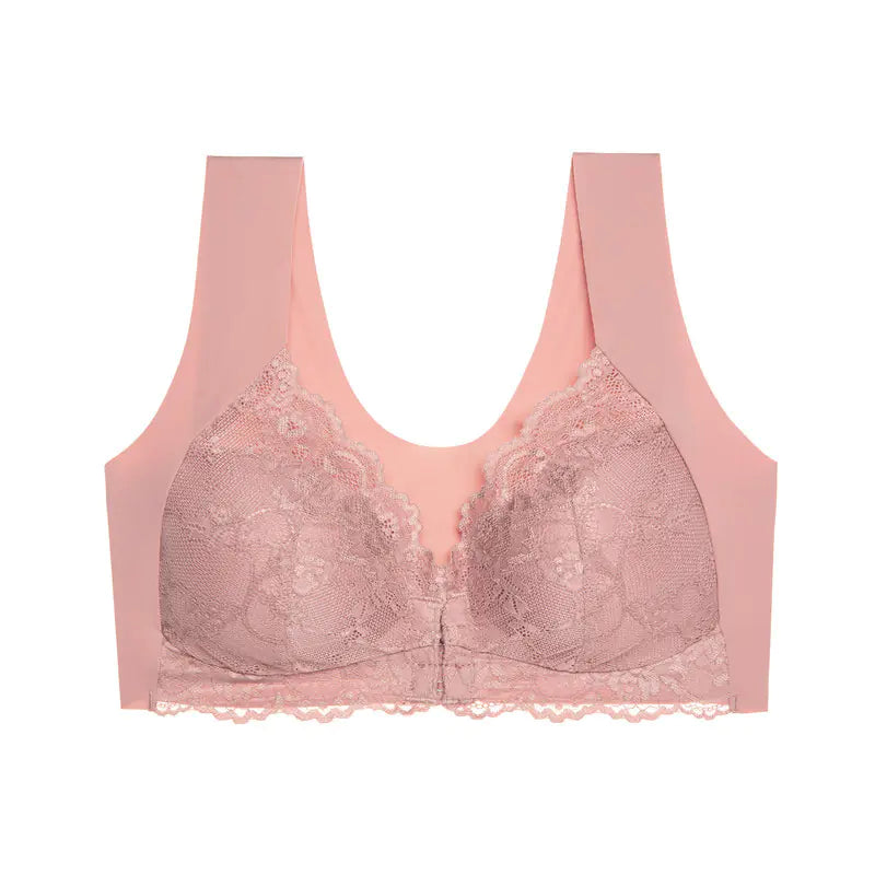Plus Size Seamless Push-Up Bra for Women M-5XL