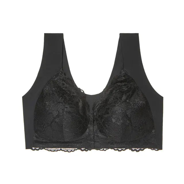Plus Size Seamless Push-Up Bra for Women M-5XL